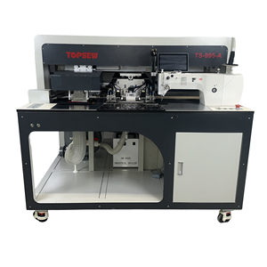 Máquina de Coser Industrial Automática con Láser para Bolsillos TS-995A, para la Confección de Bolsillos en Jeans y Prendas de Mezclilla, para Fábricas de Ropa TOPSEW - Product Image 1