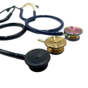 Estetoscopio Metálico Manual de Doble Cabeza Clase II con Certificación CE para Examen Cardíaco y de Salud en Niños - Product Image 1