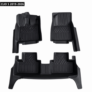 Tapis de voiture 5D en TPE certifiés RoHS, antidérapants, imperméables, disponibles en stock, pour <span class=keywords><strong>CLIO</strong></span> <span class=keywords><strong>5</strong></span> - Product Image 1