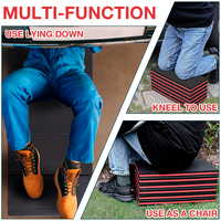 Tapis de réparation automobile pliable VEROGO EVA, tapis de travail portable pour mécanicien, tapis de garage imperméable et rembourré pour auto, maison et voyage