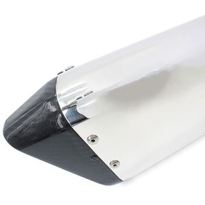 Pot d'échappement Brock's pour <span class=keywords><strong>Hayabusa</strong></span> GSX1300R 2008-2020 en titane et fibre de carbure, accessoires moto économiques à faible niveau sonore - Product Image 5