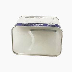 Customizable Offset Printing Square 480g Tinplate Pet Food Metal Can Packaging with Screw Cap for Candy & Cookie - Product Image 5