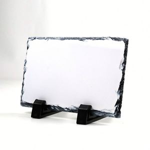 Natural <b>Stone</b> Limestone Slate Photo Frame Blank for Personalized Decor and Gift - Product Image 3
