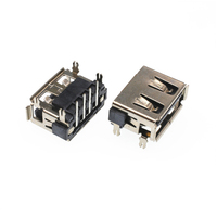Conector Macho PCB Micro USB A B C de 5 Pines Micro B USB de Alta Calidad