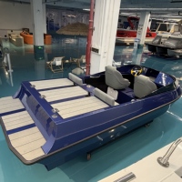 Kinocean - Lancha de Aluminio de 15 pies Directo de Fábrica, Lancha Deportiva de Alta Velocidad con Motor a Reacción, Yate Marino con Certificación CE