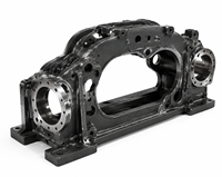 Grande structure d'entraînement robuste pour convoyeur, usinage OEM |   Service de fabrication CNC pour supports de poulies d'équipements miniers