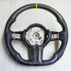 Volant en cuir et fibre de carbone de style OEM pour modèles F10 F20 F30 <span class=keywords><strong>M</strong></span> Sport fabriqué dans une usine automobile certifiée - Product Image 6