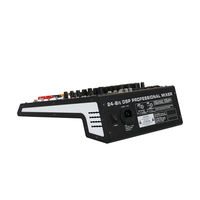 Mini mélangeur audio 4 canaux USB BT 256 DSP Idéal pour la production de musique à domicile et les applications de diffusion en direct.