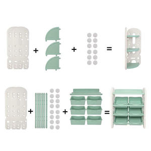 ABST Precio de fábrica Estante de almacenamiento para niños Estantería para niños y organizador de juguetes Estante de almacenamiento - Product Image 2