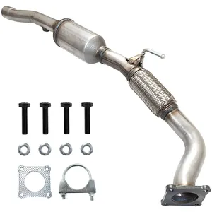 Cat Front Exhaust Down pipe Direct Fit Catalytic Converter for 2001-2006 Volkswagen Jetta Beetle GOLF 2.0L
