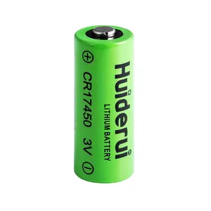 Birincil lityum yüksek kaliteli pil 3V paketi ucuz iyi performans CR17450 lityum pil