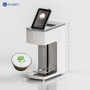 Evebot-impresora Digital de inyección de tinta para alimentos, máquina de impresión de Tartas, macarrones, decoración de alimentos de escritorio, fabricante de China, EB-FM1