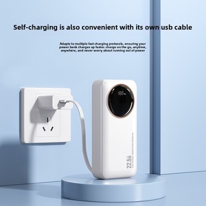 Batería Externa Portátil Transfronteriza de 30.000 mAh de Gran Capacidad, Sin Etiquetado Falso, Pantalla Digital, Carga Rápida 3C, Iones de Litio - Product Image 4