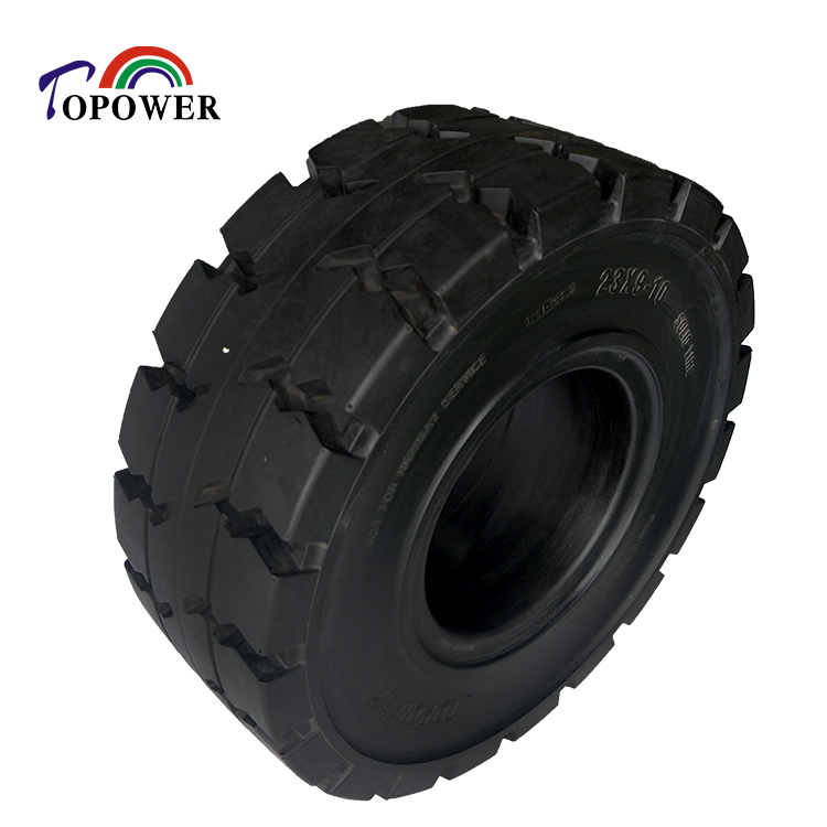 10 Inch Solid Rubber Tire  23x9-10 Rubber Tires for Lawnmower
