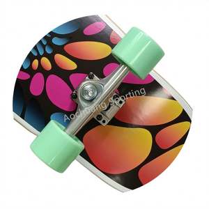 Carver người lớn surfskate Land Surf Cruiser <span class=keywords><strong>Board</strong></span> Surf Skate longboard PU bánh xe gỗ Surf Skateboard cho người mới bắt đầu - Product Image 4