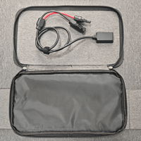 Couverture solaire pliable 200W avec connecteurs DC5521, DC7909, Small Anderson, XT60 et MC4 pour station d'alimentation de camping en extérieur