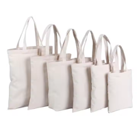 Ouye vente en gros blanc réutilisable Logo personnalisé imprimé tissu de coton dames mode sac à provisions toile sacs fourre-tout