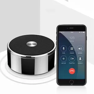Promotion Haut-parleurs Bluetooth sans fil Mini haut-parleur portable personnalisé extérieur noir avec logo