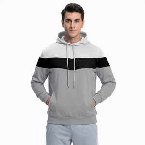 Sweat-shirts en molleton unisexe surdimensionnés 100 % coton personnalisés pour hommes, avec broderie et logo en relief, impression décontractée, vente en gros - Product Image 1