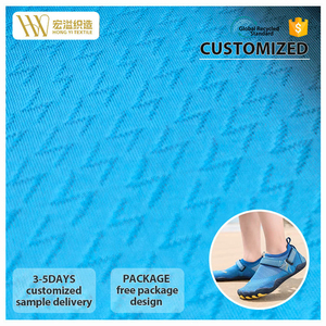 Tissu en maille respirante à couche d'air 300 GSM, 90 % polyester, 10 % élasthanne, séchage rapide, imperméable, <span class=keywords><strong>pour</strong></span> la tige des <span class=keywords><strong>chaussures</strong></span> <span class=keywords><strong>de</strong></span> pêche et des <span class=keywords><strong>chaussures</strong></span> aquatiques - Product Image 1