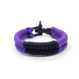 Diversi tipi 550 <span class=keywords><strong>bracciale</strong></span> <span class=keywords><strong>Paracord</strong></span> all'aperto di sopravvivenza intrecciato braccialetti di corda con dimensioni regolabili nastro brasiliano Jiu-Jitsu - Product Image 3