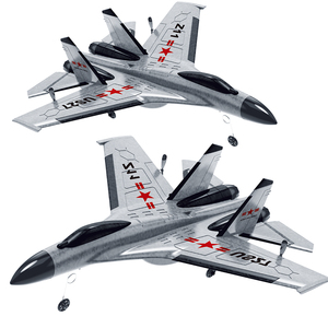 Z11 SU27 J11 2.4g Fixed-Wing Electric R/C Warplane Aircraft Fast Flip Stunt 3CH Radio Control <strong>Fighter</strong> Jet Charger RC <strong>Plane</strong> Toy - Product Image 4