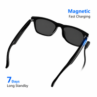 Gafas Inteligentes con IA de Última Generación 2026, Control por Gestos, Llamadas de Audio HD, Gafas Inteligentes E13 con Carga Magnética