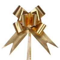 Ruban papillon en plastique double face imprimé sur mesure, emballage cadeau, décoration de mariage, décoration de Noël, logo de marque personnalisé