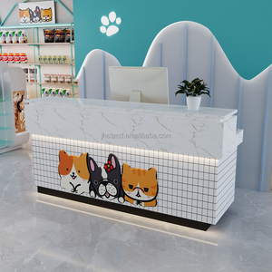 Vente en gros d'usine supermarché <span class=keywords><strong>animalerie</strong></span> caisse présentoir professionnel d'usine pour vente au détail chat animal de compagnie conteneur comptoir - Product Image 3