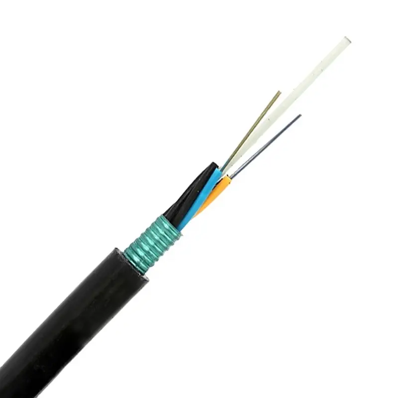 Outdoor Armoured 12 24 48 96 Core GYTA/GYTS/ GYTA53 Fiber Optic Cable Under round