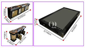 QIQU ขายส่ง เครื่องเกมตกปลา 10 ผู้เล่น ขนาด 100 นิ้ว Ocean King 3 Plus เกมอาร์เคดฝึกทักษะ สำหรับผู้ใหญ่ สำหรับศูนย์รวมความบันเทิงและร้านค้า - Product Image 4