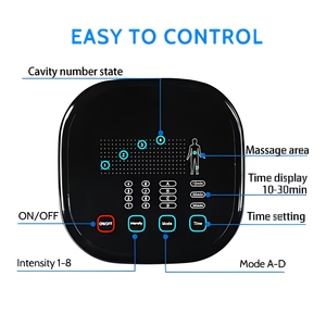 เครื่องนวดเท้าและขา AS ALL STAR 8 ช่อง แบบชาร์จ USB 3 โหมด ควบคุมเวลาได้ ปุ่มเปิด-ปิด - Product Image 2
