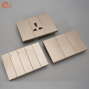 Nhà Máy bán hàng trực tiếp Ánh Sáng Thiết bị chuyển mạch chúng tôi tiêu chuẩn 118 phổ PC bảng điều chỉnh với tường thiết bị chuyển mạch và ổ cắm cho nhà và khách sạn - Product Image 3