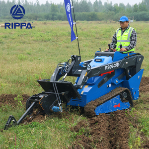 Rippa rs06 Mini Skid chỉ đạo Trái Đất di chuyển máy móc backhoe Máy kéo mini xử lý <span class=keywords><strong>loader</strong></span> tuyết làm sạch DIESEL Skid chỉ đạo Bộ nạp - Product Image 2