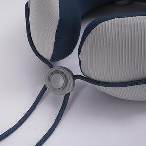 <b>U</b> <b>Shaped</b> Neck Massager Rechargeable Cervical Spine Massage <b>Pillow</b> For Home Use Blue Color N005 - Product Image 1