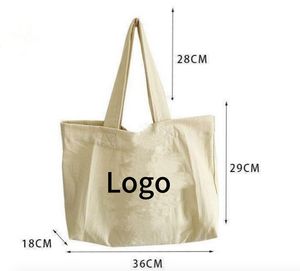 Sac fourre-tout en toile 100% personnalisé, couleur rose, taille personnalisée, vente chaude, avec logo imprimé personnalisé, poignée plus large - Product Image 4