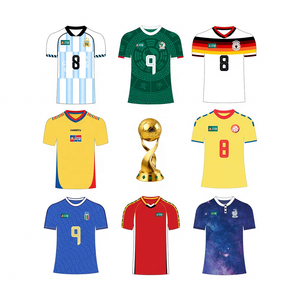Collection de Maillots de Foot 2026 pour les Huit Équipes Nationales (<span class=keywords><strong>France</strong></span>, Brésil) – Saison Mondiale – Idéal pour les Fournisseurs Internationaux de Vêtements - Product Image 1
