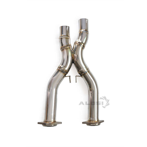 Sistema di Scarico Mid-pipe ad Alte Prestazioni per Ferrari <span class=keywords><strong>Enzo</strong></span> 6.0l 2002- in Acciaio Inox con Tubo a X per Upgrade Racing - Product Image 6