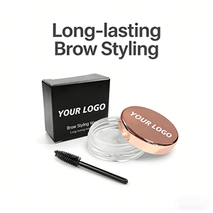 Pegamento para Cejas Vegano Orgánico <span class=keywords><strong>de</strong></span> Marca Privada, Resistente al Agua, Anti-Manchas, Transparente, <span class=keywords><strong>con</strong></span> Aspecto Natural, <span class=keywords><strong>con</strong></span> Cepillo para Maquillaje Diario <span class=keywords><strong>de</strong></span> Ojos y Cejas - Product Image 6