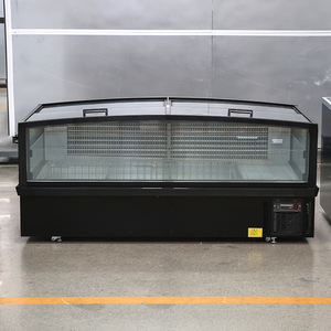 Congelador de Isla con Ventana de Gran Capacidad, de Alta Calidad, Duradero, Personalizable, con Descongelación Automática R290, Enchufe Europeo, para Supermercados y Boutiques - Product Image 3