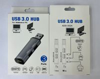Adaptador Multipuerto USB C a USB Hub 3 Puertos USB 3.0 + USB 2.0 Tipo-C OTG para Laptop PC