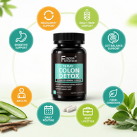 Complément alimentaire Premium Shecome Colon Detox, 30 capsules, pour favoriser la digestion, soutenir le système digestif, capsules de détoxification du côlon