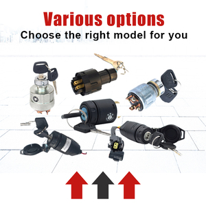 Trung Quốc Nhà Máy Xe Nâng Phụ Tùng Đánh Lửa <span class=keywords><strong>Key</strong></span> Switch JK410 Cho Heli / Jungheinrich / Linde Xe Nâng 7915492622 - Product Image 5