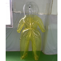 Combinaison gonflable en PVC personnalisée, prix usine, pour spectacles et festivals