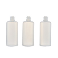 Bouteille de colle vide personnalisée en PE avec applicateur à pointe fine et bouchons torsadés 100ml