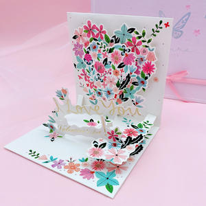 <span class=keywords><strong>Carte</strong></span> en papier pour la fête des mères, <span class=keywords><strong>carte</strong></span> de remerciement, de bénédiction, <span class=keywords><strong>d</strong></span>'<span class=keywords><strong>anniversaire</strong></span>, <span class=keywords><strong>mot</strong></span> imprimé 3d pop up, cartes de vœux, nouvelle collection - Product Image 1