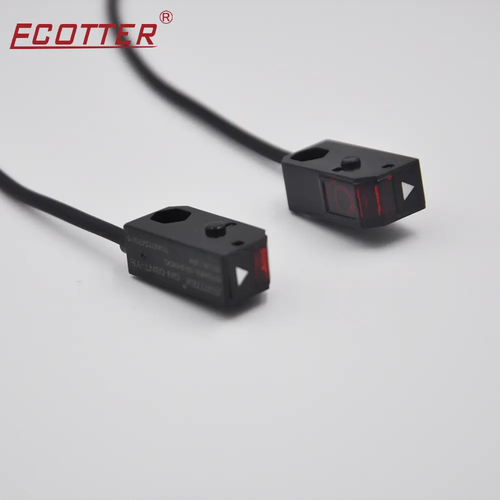 ECOTTER GN-08T-500 karşı ışın fotoelektrik değiştirme sensörü algılama mesafesi 500mm/0.5m