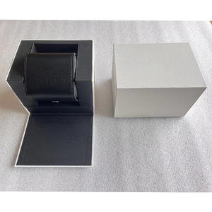 Estuche de Lujo Negro para Relojes, Directo de Fábrica, Portátil para Viajes, con Logotipo Personalizado, Estuche de Alta Calidad para Relojes de Marca - Product Image 1