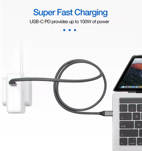 Cable USB ULT-unite 2026, Cable USB C Económico de 20 Gbps y 6 pies, Cable de Carga con Entrega de Energía de 100 W, 0.9 m, 1.8 m, 2.5 m - Product Image 2