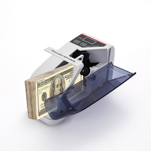 เครื่องนับธนบัตรแบบพกพาขนาดเล็ก V30 รองรับหลาย<span class=keywords><strong>ประเทศ</strong></span> พร้อมอะแดปเตอร์แบตเตอรี่ ไม่สามารถระบุสกุลเงินได้ ไม่ใช่ระบบอัตโนมัติ - Product Image 2